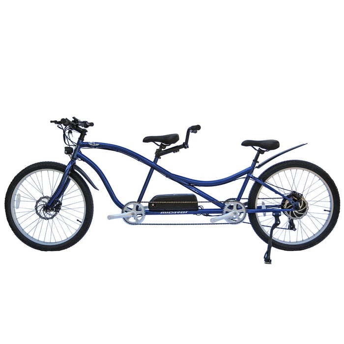 Micargi Aloha 26" Tandem Beach Cruiser Electric Bike   EB-ALOHA