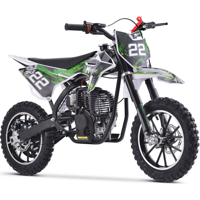 MotoTec Demon 40cc 4-Stroke Kids Gas Dirt Bike (Top Speed: 22 mph - adjustable speed limiter) MT-DB-40cc-Demon