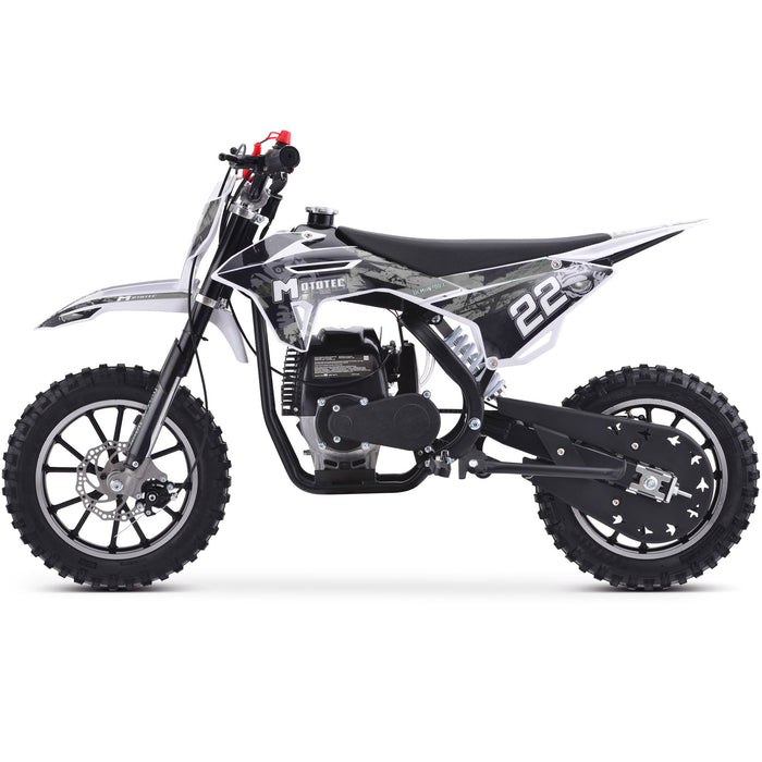 MotoTec Demon 40cc 4-Stroke Kids Gas Dirt Bike (Top Speed: 22 mph - adjustable speed limiter) MT-DB-40cc-Demon