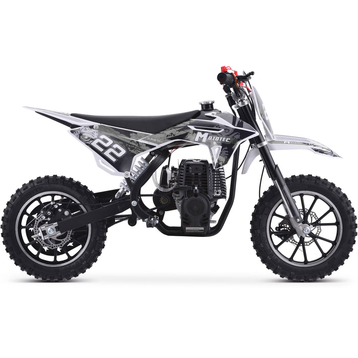 MotoTec Demon 40cc 4-Stroke Kids Gas Dirt Bike (Top Speed: 22 mph - adjustable speed limiter) MT-DB-40cc-Demon