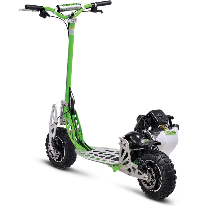 MotoTec/UberScoot 70x 2-Speed Gas Scooter Green Evo-70x_Green