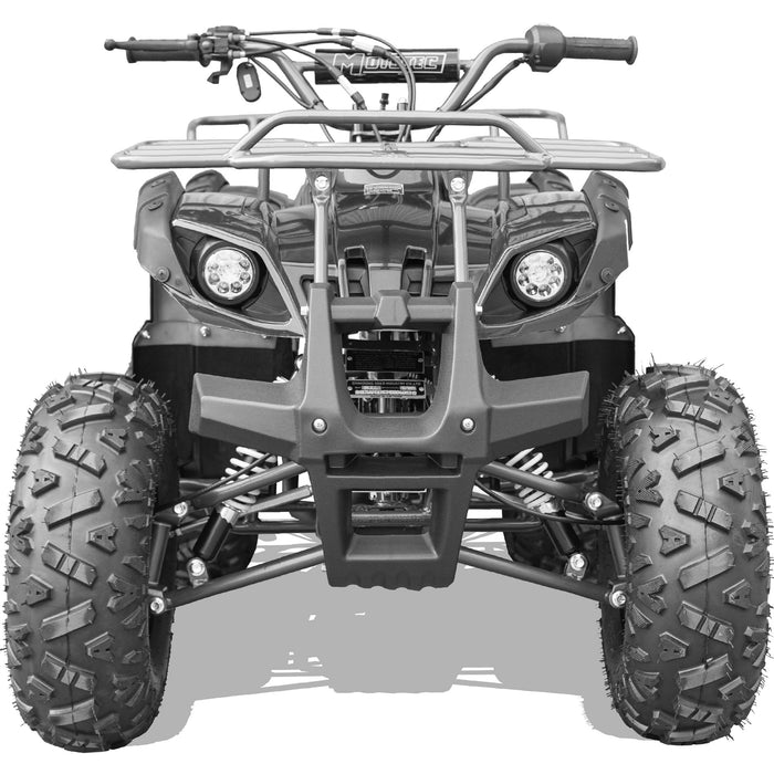 MotoTec Bull 125cc 4-Stroke Kids Gas ATV Black  MT-ATV-Bull-125cc_Black