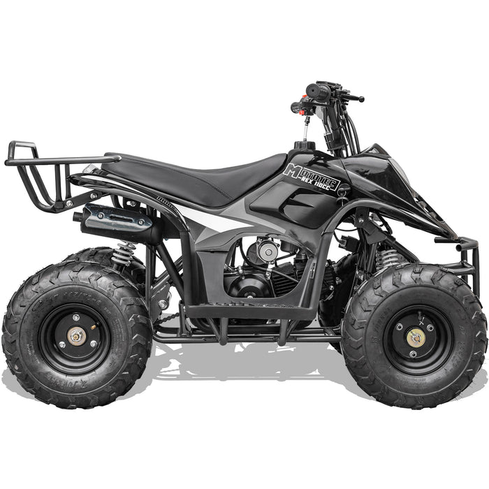 MotoTec Rex 110cc 4-Stroke Kids Gas ATV Black MT-ATV-Rex-110cc_Black