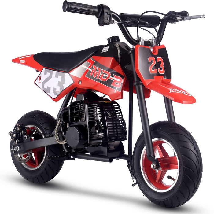MotoTec Supermoto 50cc 2-Stroke Kids Dirt Bike Black  MT-DB-02_Black