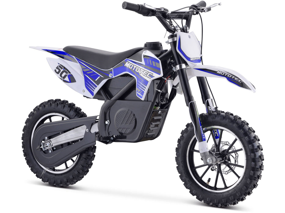 MotoTec 24v 500w Gazella Electric Dirt Bike (Speeds: 5, 10, 16 MPH - 3 speeds, selectable with key lock) MT-Dirt-500_Orange