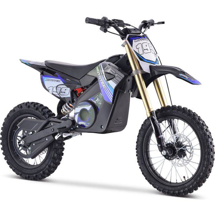 MotoTec 48v Pro Electric Dirt Bike 1600w Lithium (Top Speed: 5 - 24 MPH -adjustable with variable knob) MT-Dirt-Pro-1500