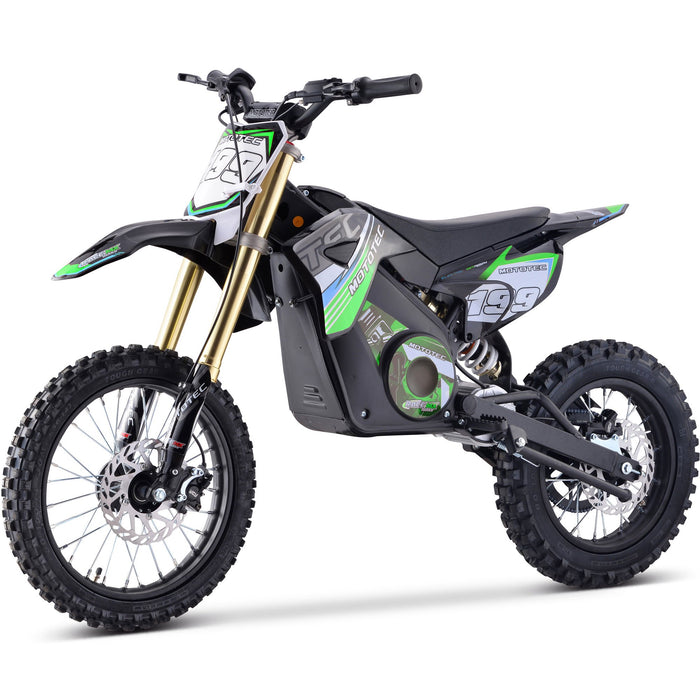 MotoTec 48v Pro Electric Dirt Bike 1600w Lithium (Top Speed: 5 - 24 MPH -adjustable with variable knob) MT-Dirt-Pro-1500