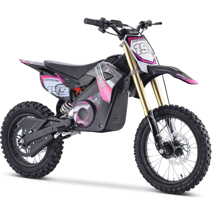 MotoTec 48v Pro Electric Dirt Bike 1600w Lithium (Top Speed: 5 - 24 MPH -adjustable with variable knob) MT-Dirt-Pro-1500