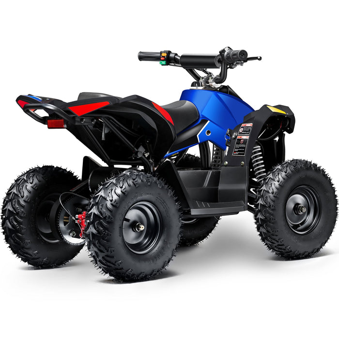 MotoTec E-Bully 36v 1000w ATV (Restricted Speed: 9 MPH - Factory Set) Blue  MT-E-Bully-36v-1000w_Blue