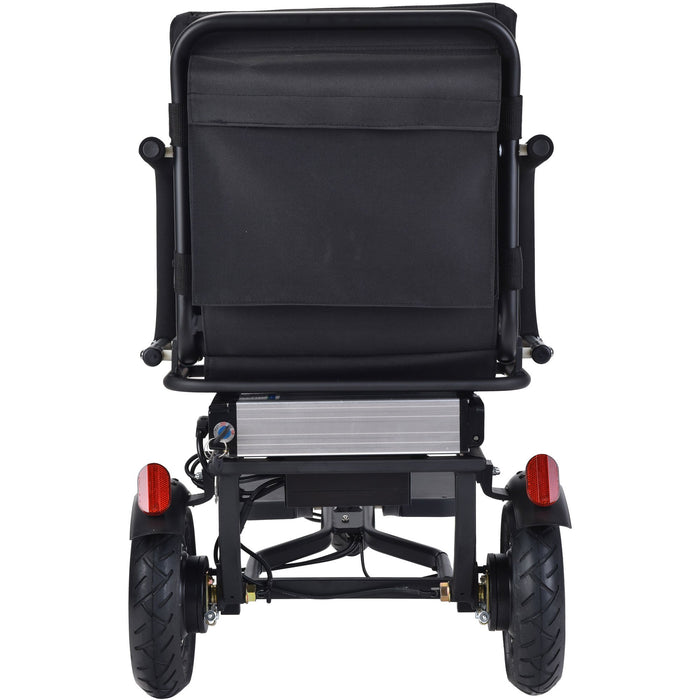 MotoTec Folding Mobility Electric Trike 48v 700w Dual Motor Lithium Black MT-FOLD-TRK-700