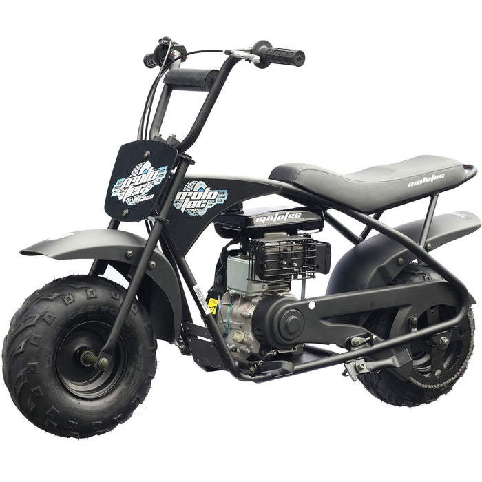 MotoTec 105cc 3.5HP Gas Powered Mini Bike (Max Speed: 23mph) MT-MiniBike-105cc_Black