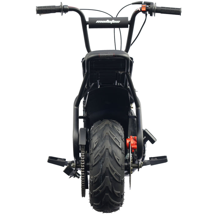MotoTec 105cc 3.5HP Gas Powered Mini Bike (Max Speed: 23mph) MT-MiniBike-105cc_Black
