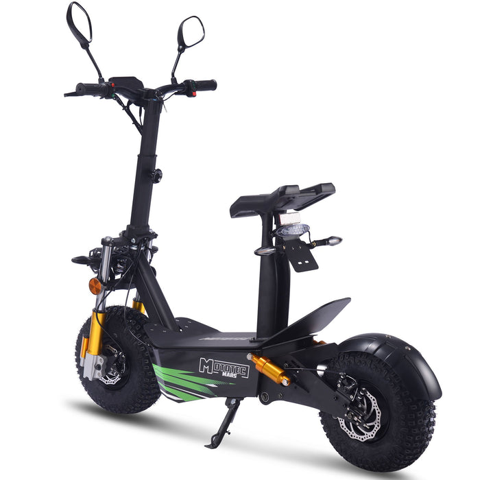 MotoTec Mars 60v 3500w Electric Scooter Black Top Speed: 32 MPH(weight dependent)  MT-Mars-3500w_Black